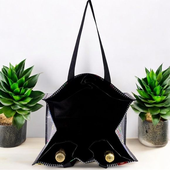 Kate Spade Gingham Garden Shopping Tote, NWT - Picture 3 of 4